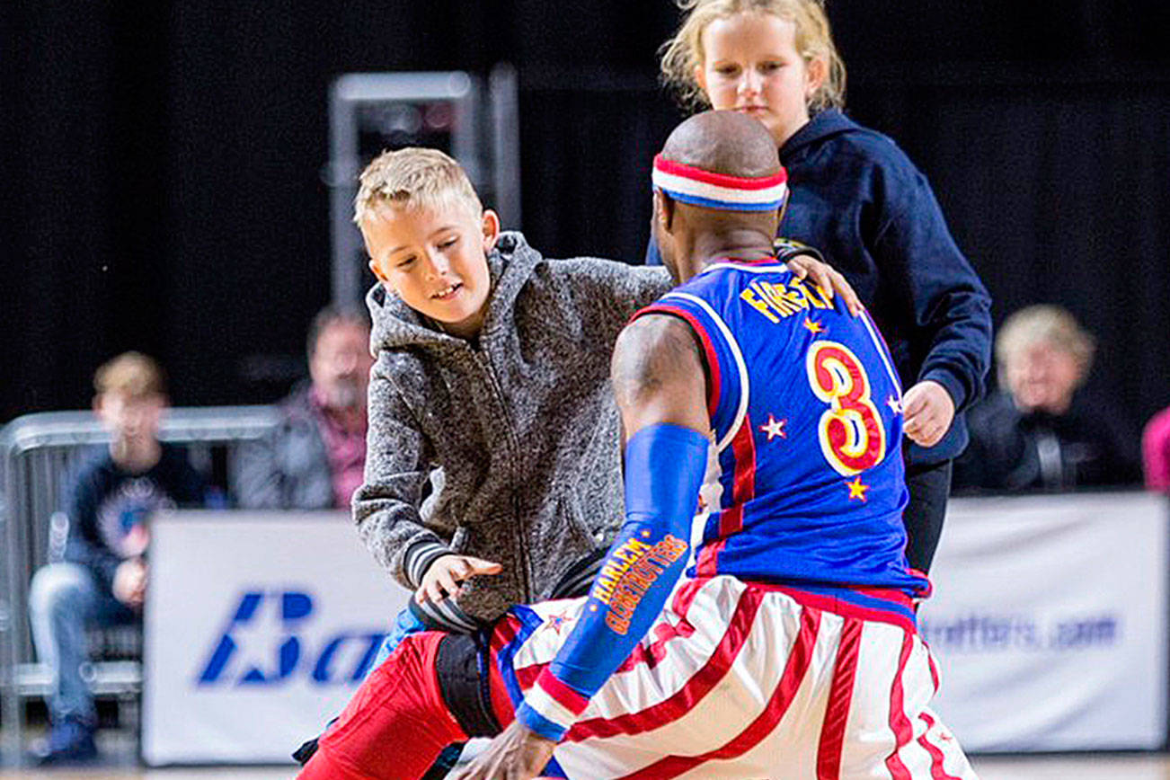 Harlem Globetrotters thrill crowd at Kent’s ShoWare Center | Photos