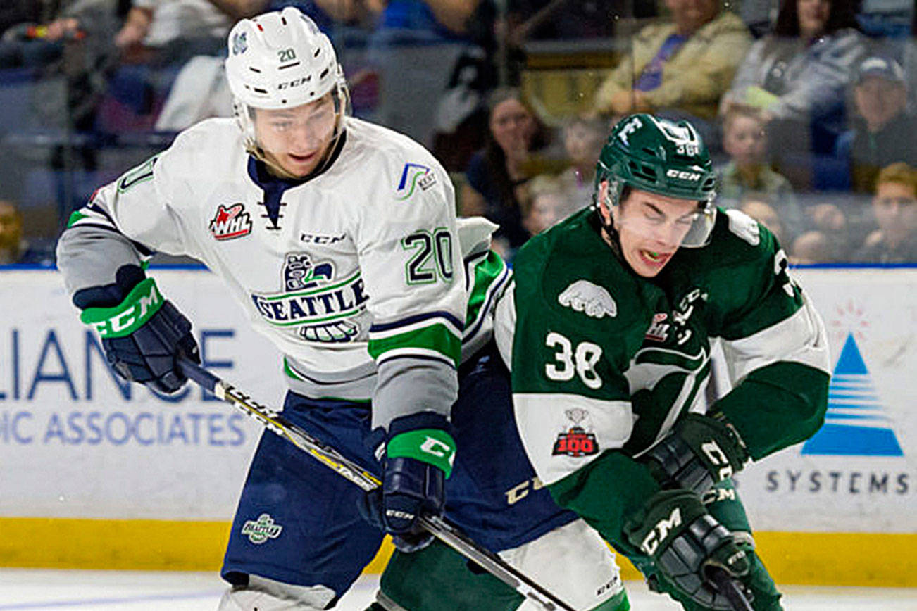 Thunderbirds open playoffs against rival Silvertips this weekend