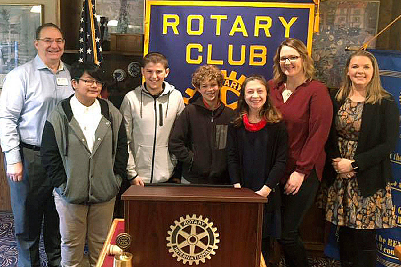 Kent Sunrise Rotary celebrates students, staff from Cedar Heights