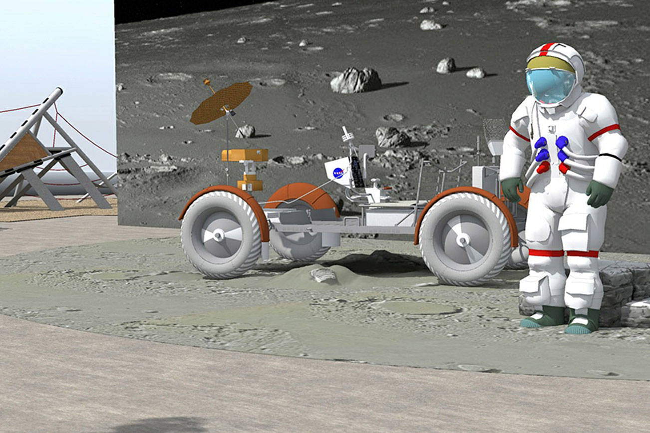 Lunar rover replica to be built for downtown Kent park