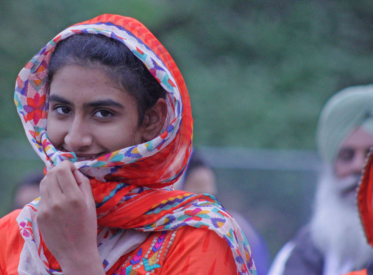 Hundreds of Sikhs participate in the parade through the streets of Kent each spring, part of the Khalsa Day celebration. MARK KLAAS, Kent Reporter