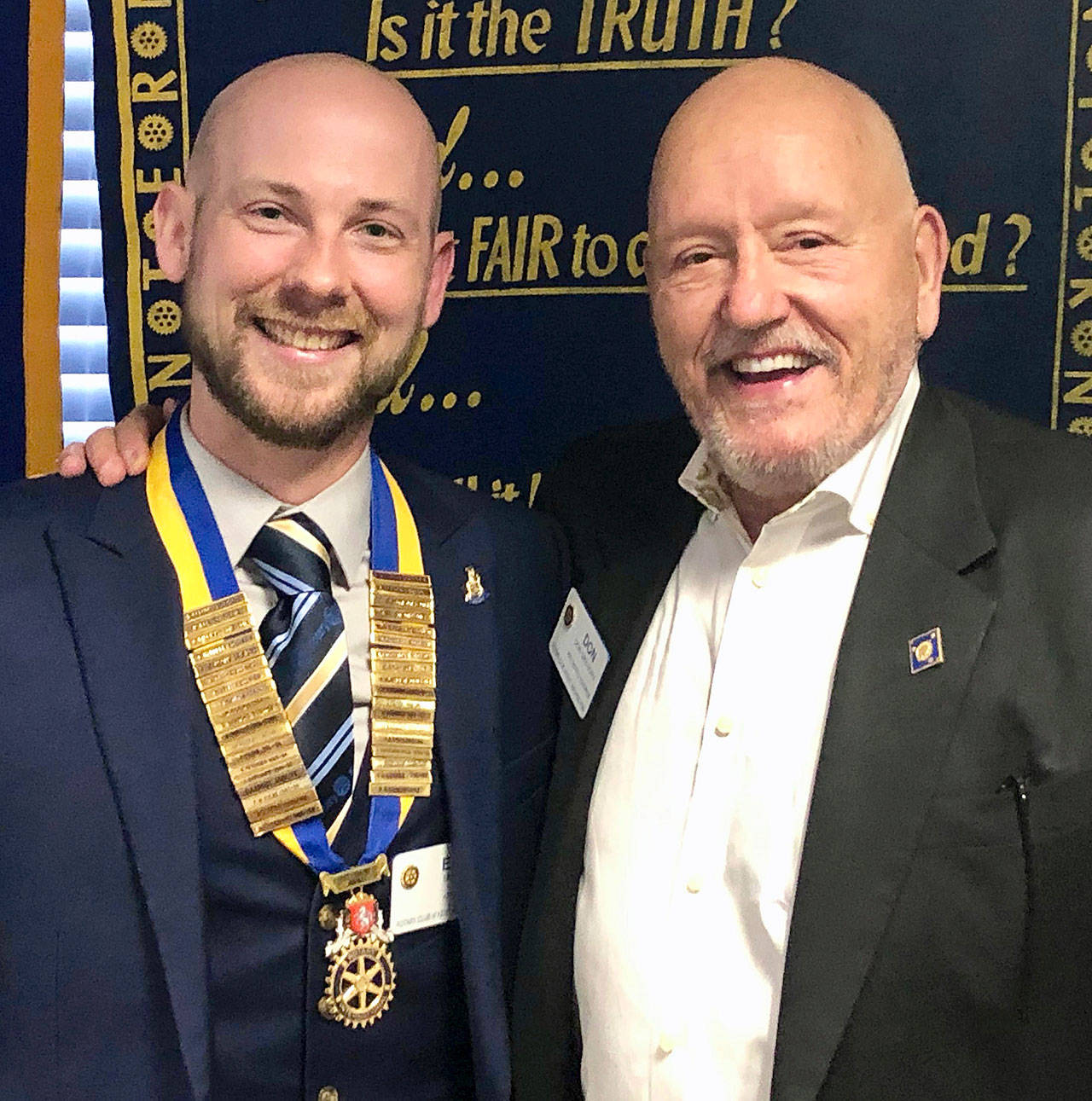 Olsen becomes new president of Kent Rotary