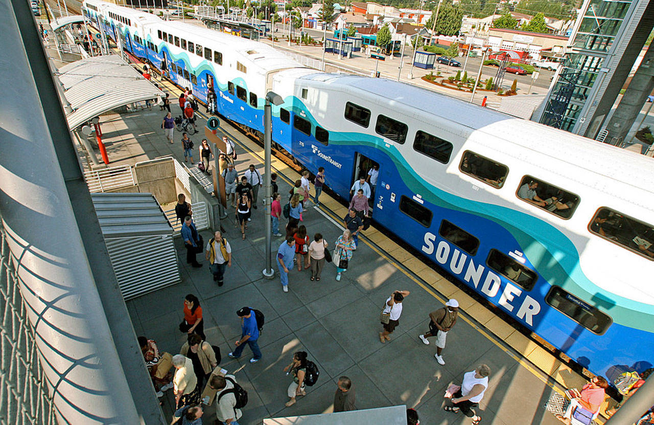 Sounder Kent Station.