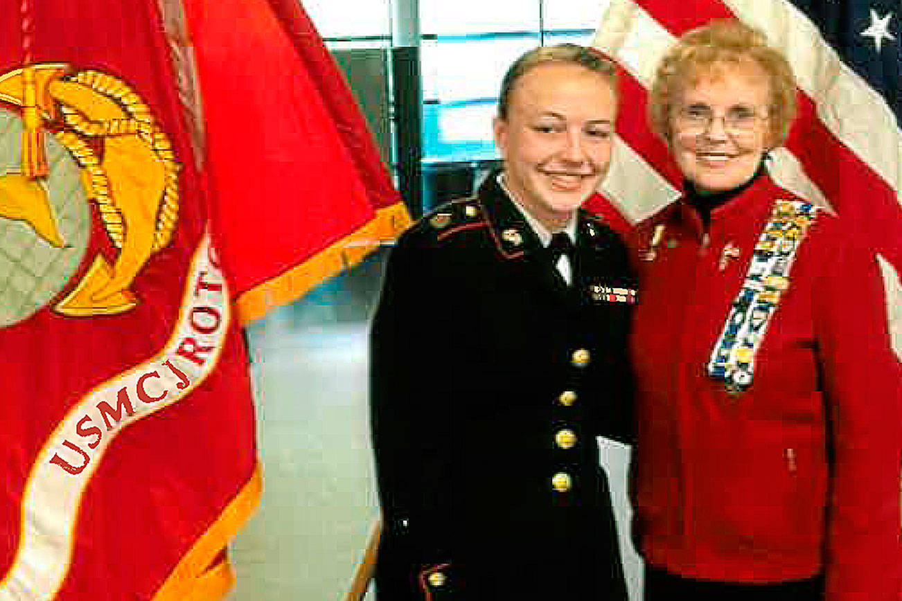 Daughters of the American Revolution honors cadet