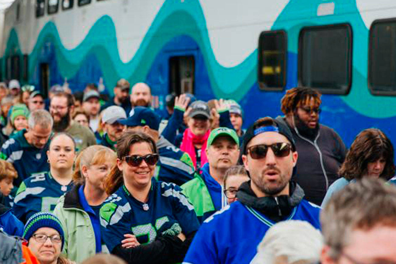 Sounder train available for Dec. 11 Seahawks vs. Carolina Panthers