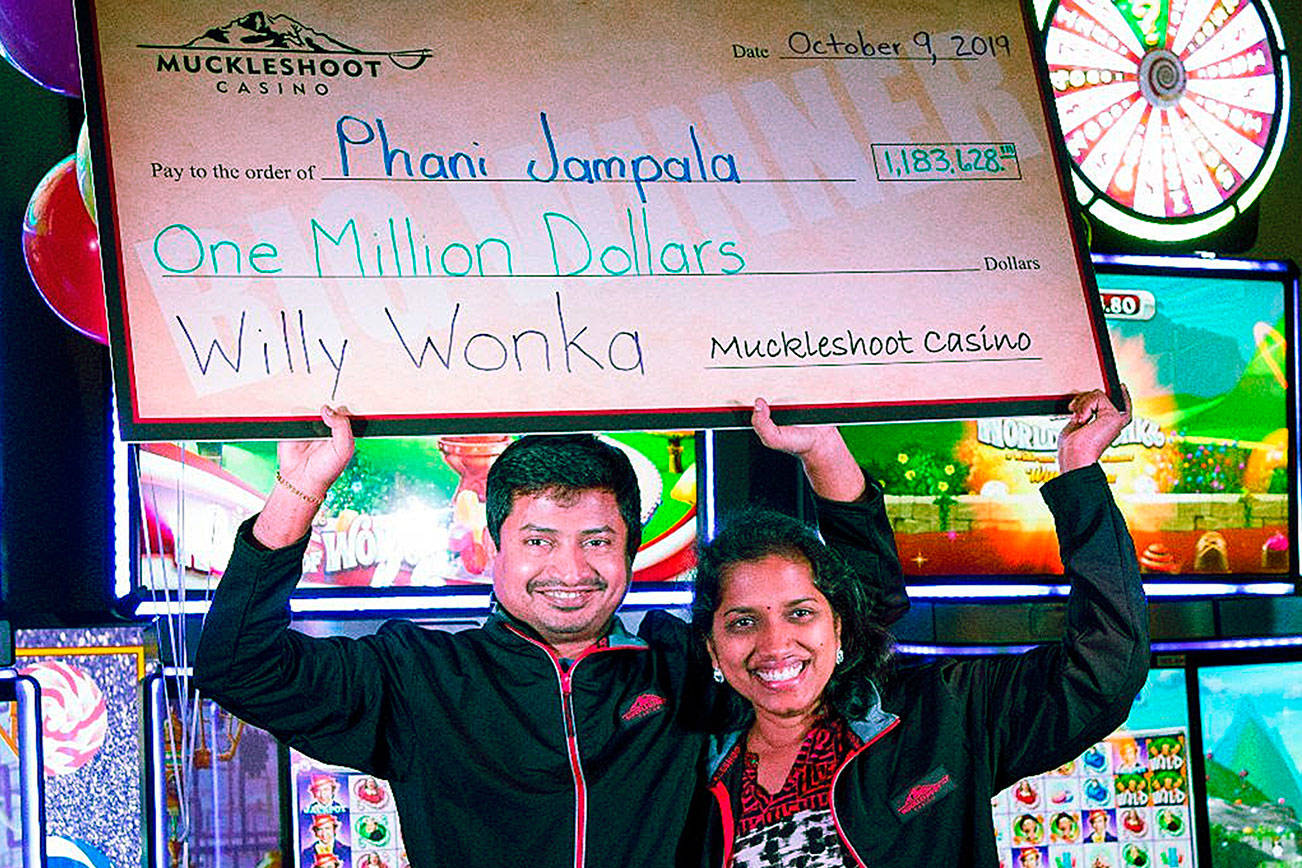 Renton man wins $1.1 million on $6 bet at Muckleshoot Casino