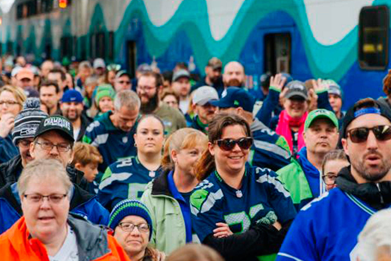 Sound Transit’s Seahawks game day trains will run Sunday, Nov. 3