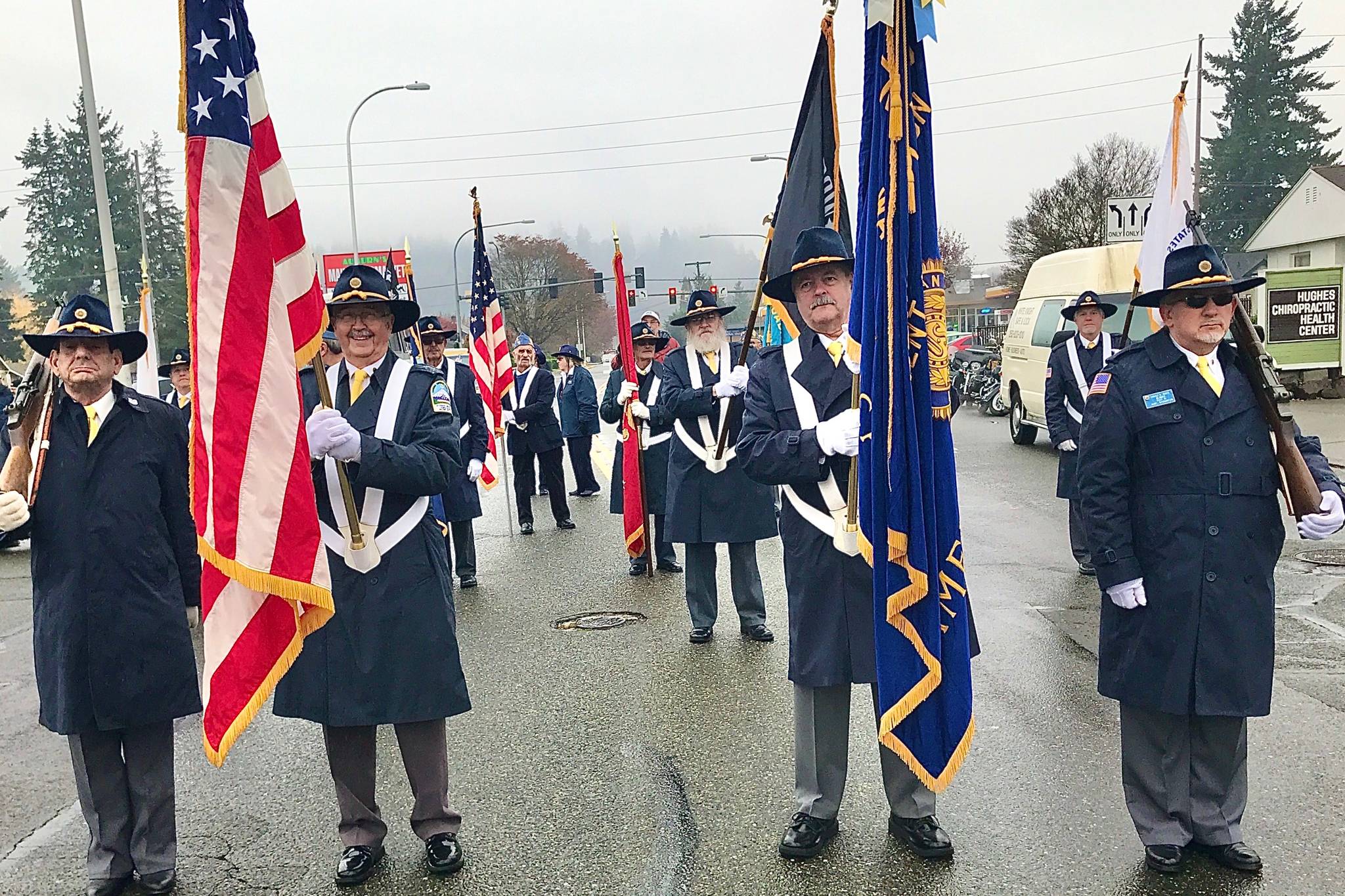 Day of honor: Kent American Legion Post 15 participates in grand parade