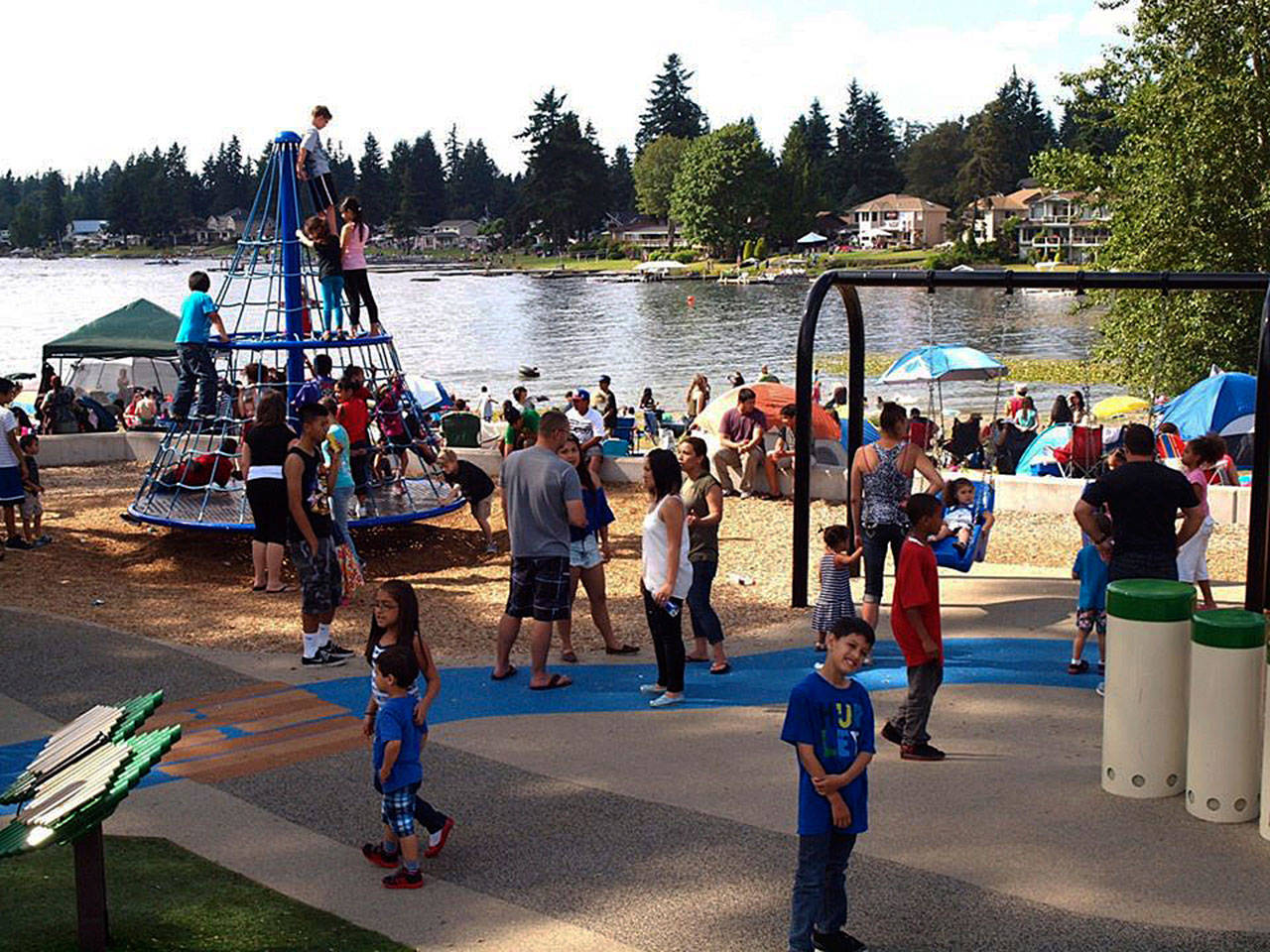 Lake Meridian Park is a popular destination in Kent. COURTESY PHOTO, City of Kent