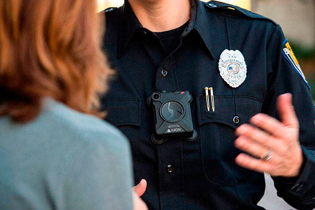 An example of a body camera.