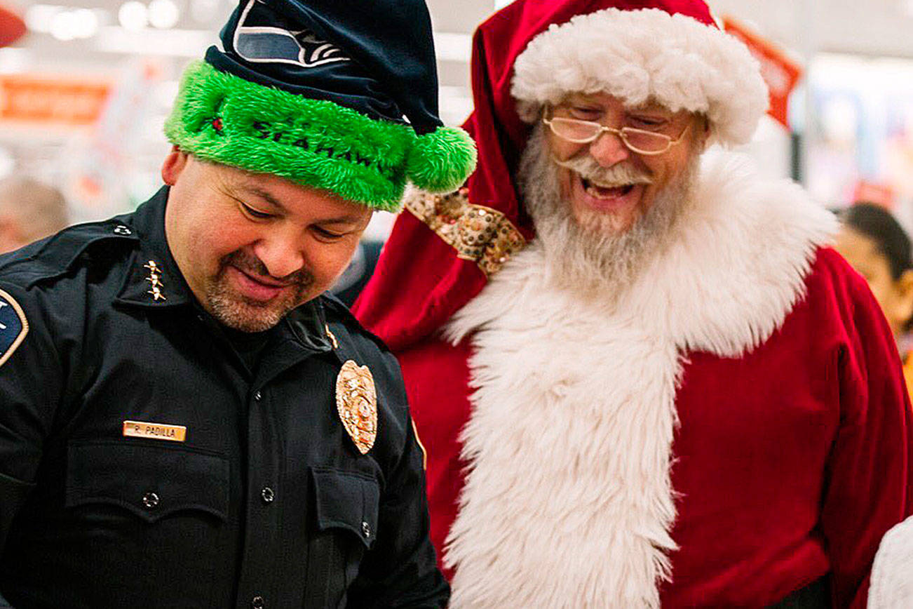 Kent Police help children find holiday gifts at Target