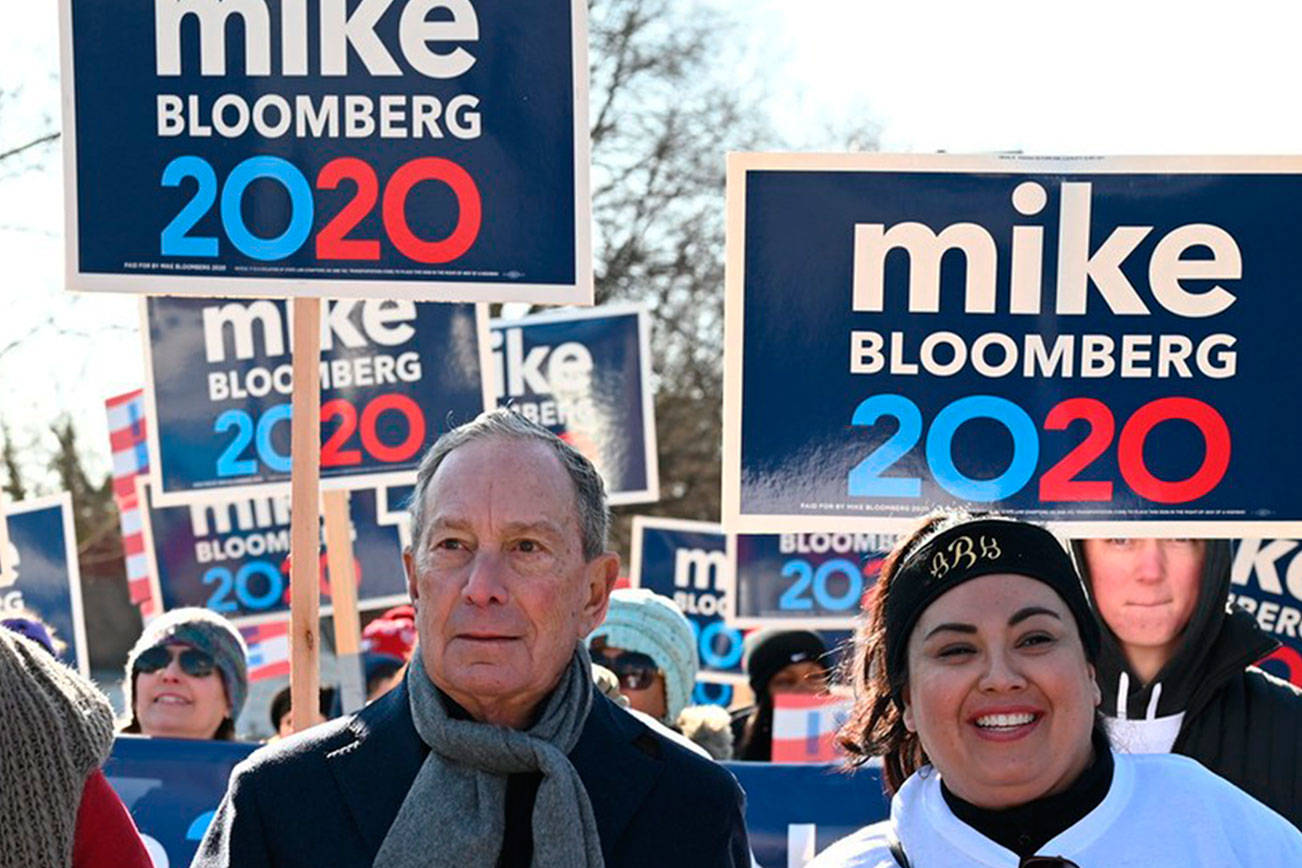 Bloomberg presidential campaign opens downtown Kent office