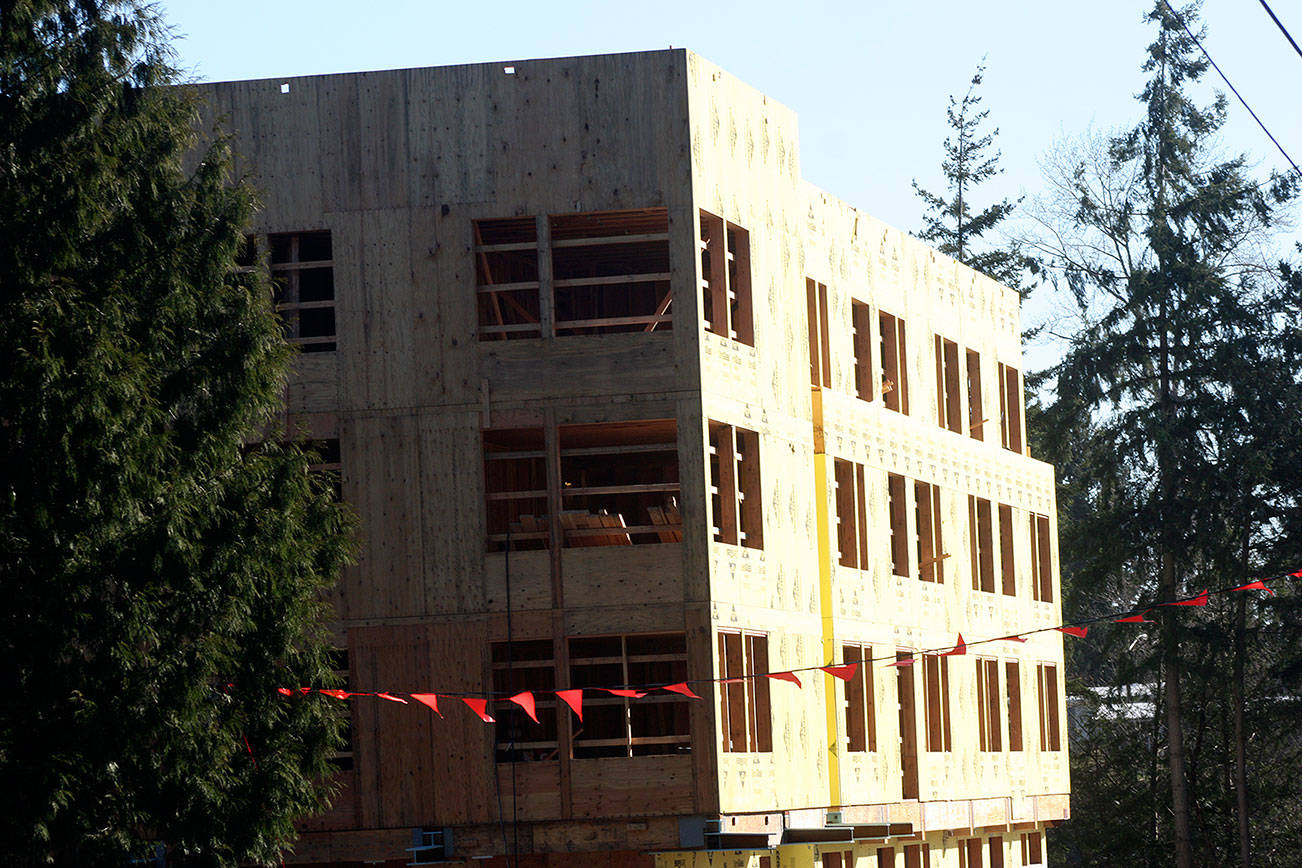 Housing for homeless under construction on Kent’s West Hill