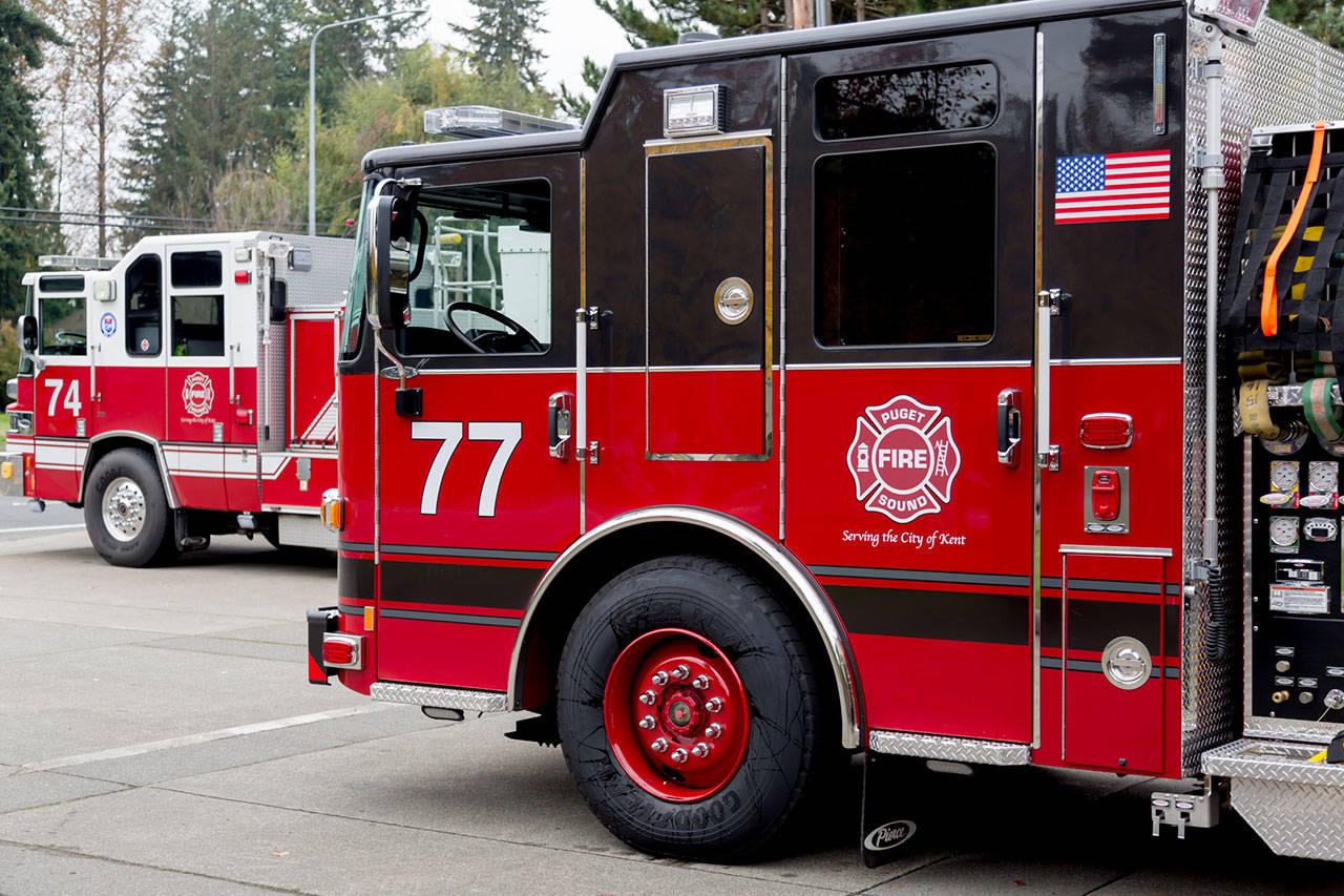 Firefighters extinguish blaze at Neely-O’Brien Elementary School in Kent