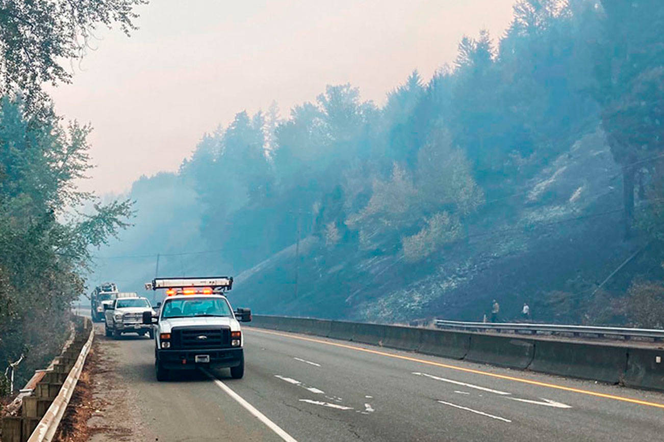 SR 410 remains closed between Sumner and Bonney Lake