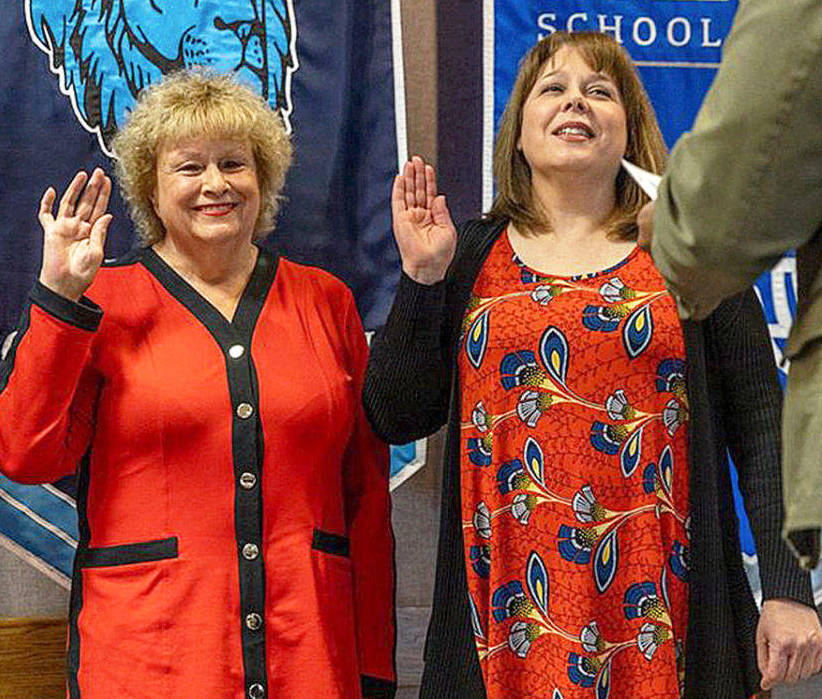 A recall drive has been dropped against Kent School Board members Leslie Hamada, left, and Michele Bettinger. COURTESY PHOTO, Kent School District