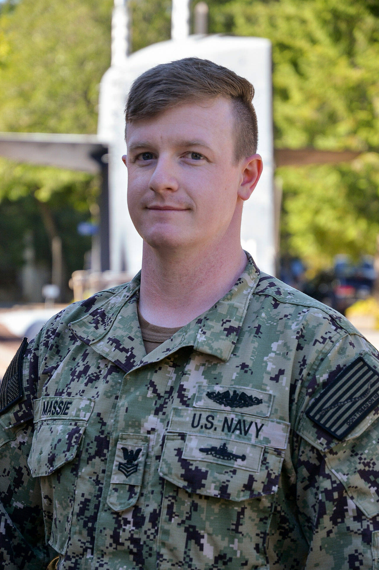 Jacob Massie. COURTESY PHOTO, Lt. Cmdr. Jake Joy, U.S. Navy