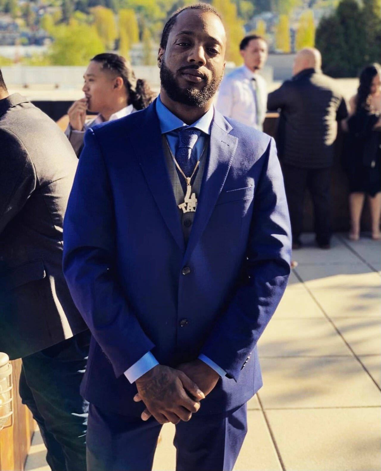 Kent Police are asking for the public’s help to solve the killing of Donte Green, 29, who was shot May 16, 2021, at the Luxe Hookah Lounge. COURTESY PHOTO, Kent Police