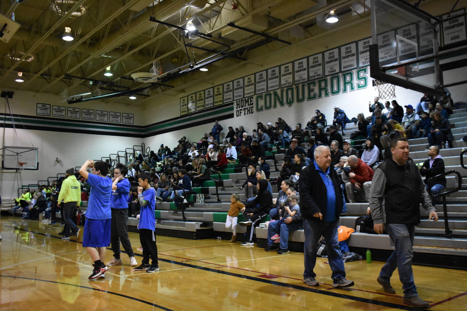 Martin Sortun and Lake Youngs win Kent elementary schools volleyball