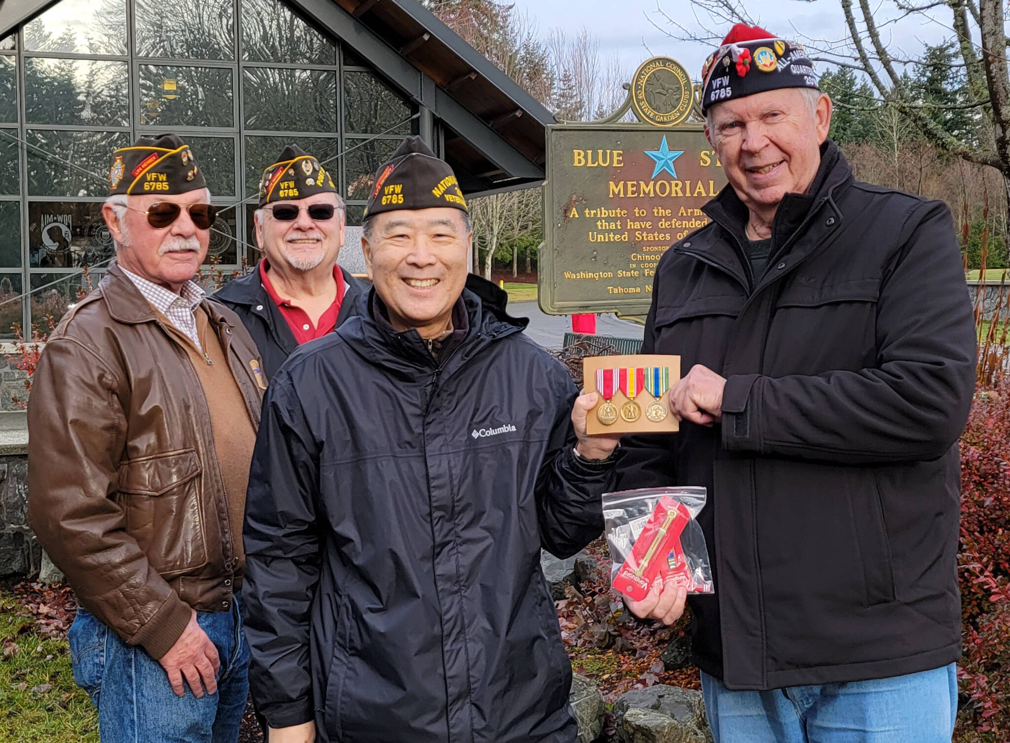 U.S. Army Korean Defense veteran presented with missing medals