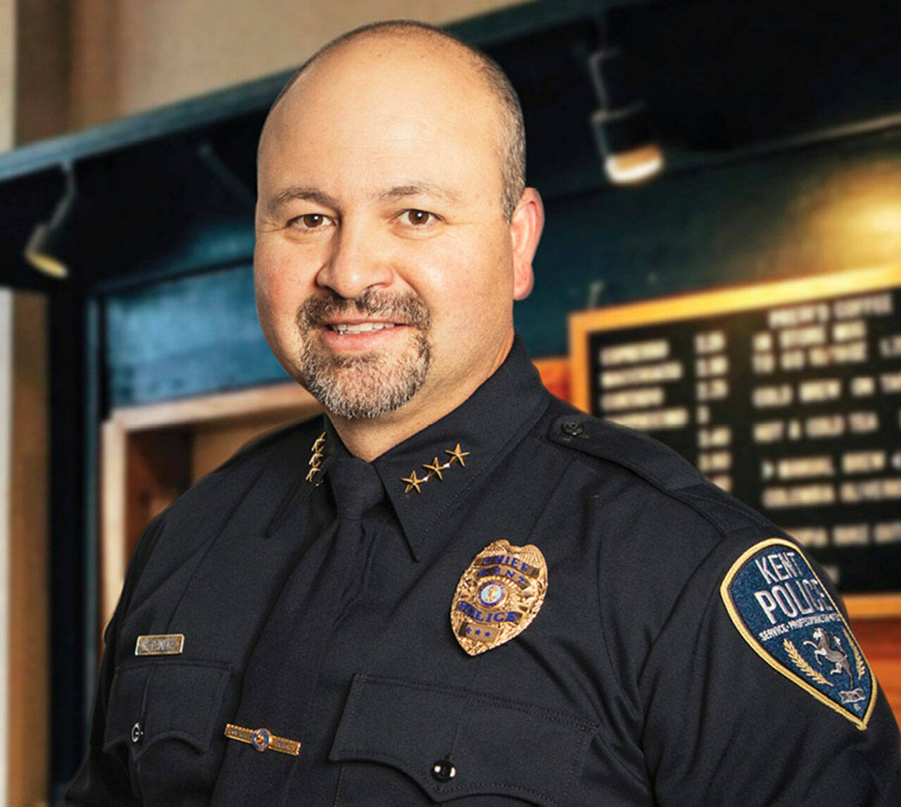 Kent Police Chief Rafael Padilla. COURTESY PHOTO, Kent Police