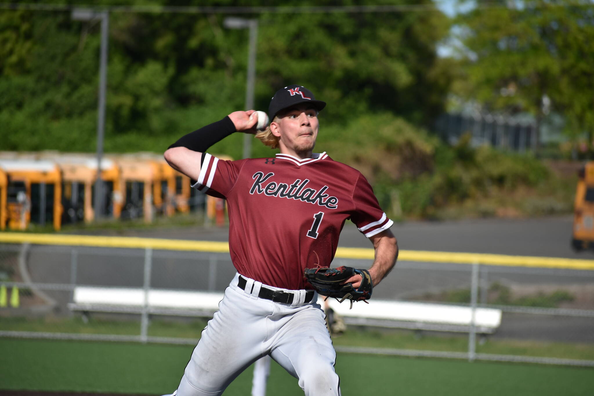 Ben Ray / The Reporter
Christopher Moore went six strong innings against Stanwood.