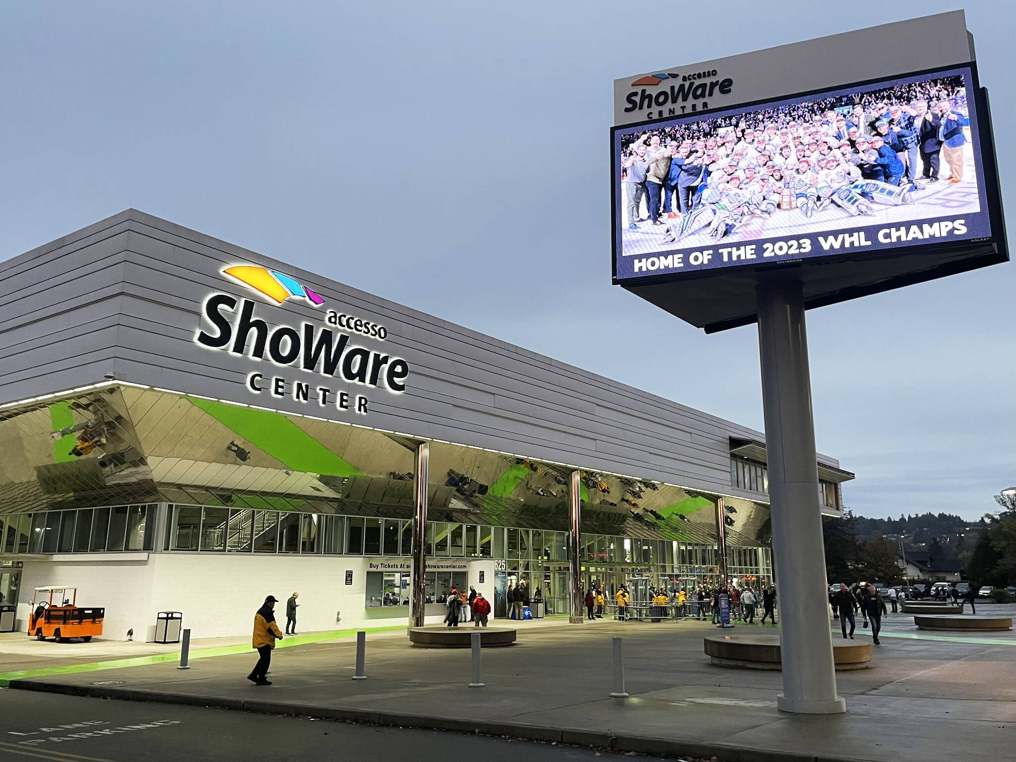 The operating losses at the city-owned accesso ShoWare Center in Kent have hit more than $740,000 in each of the last two years. COURTESY PHOTO, ShoWare Center