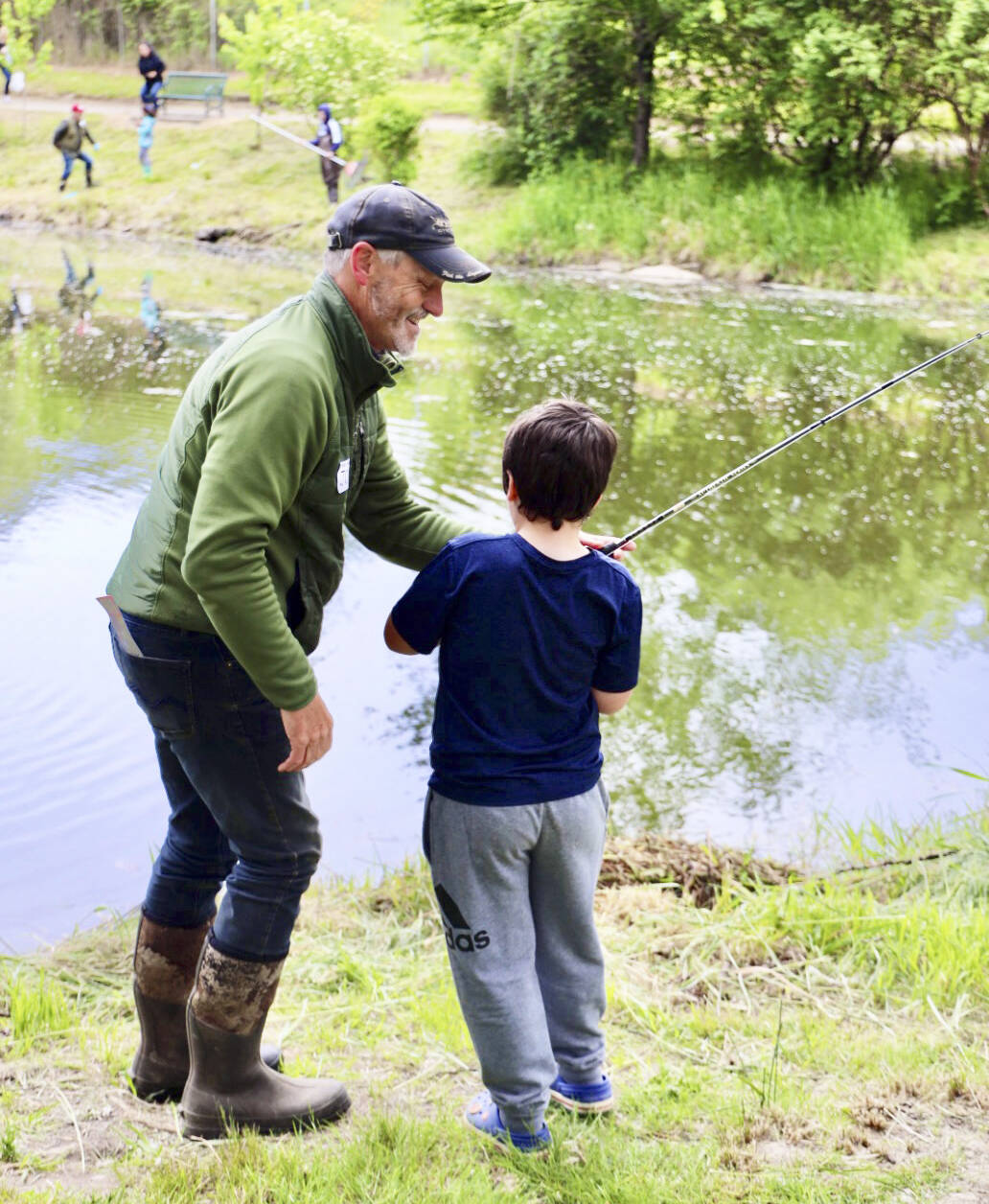 More than 130 children participated in the free Fishing Experience in Kent. COURTESY PHOTO, City of Kent Parks