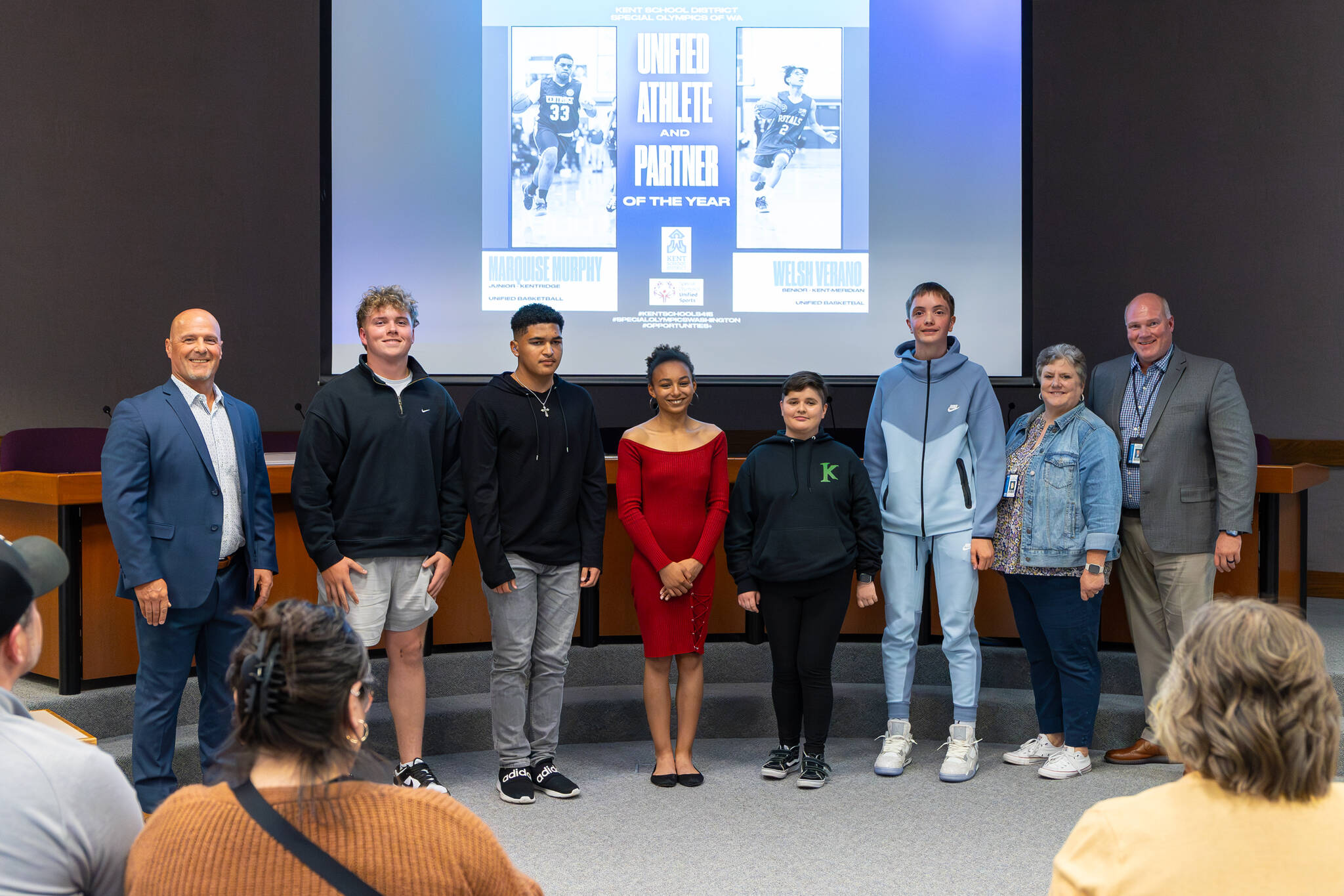 2024 Unified champion partner and athlete nominees. Photo by Robby Mullikin