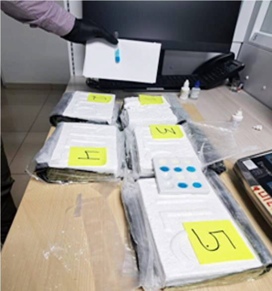 A total of 5 kilos of cocaine were among the drugs seized by law enforcement teams that executed 24 search or arrest warrants in Washington and New Jersey. COURTESY PHOTO, U.S. Department of Justice