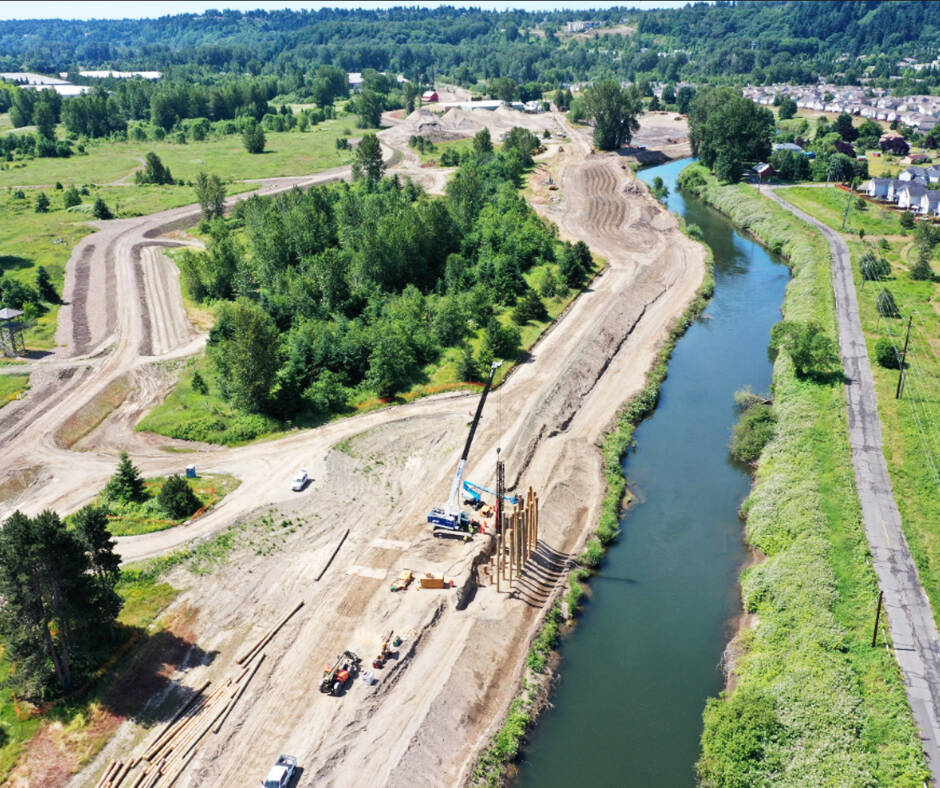 The Lower Russell Road Levee Setback along the Green River in Kent. COURTESY PHOTO, Anchor QEA