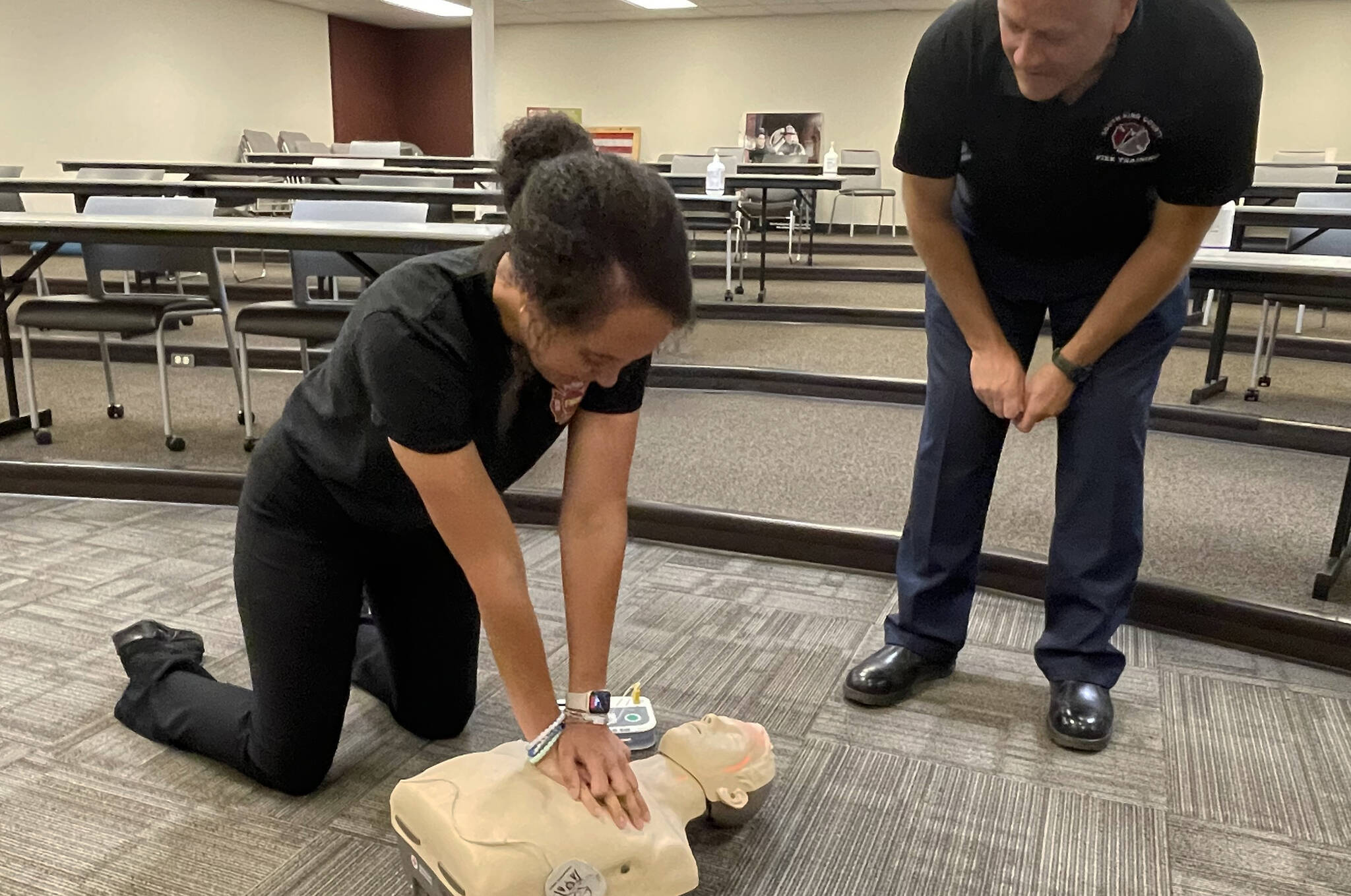 A free CPR training and career fair will run from 10 a.m. to 5 p.m. Saturday, July 13 at the accesso ShoWare Center in Kent. COURTESY PHOTO, Puget Sound Fire