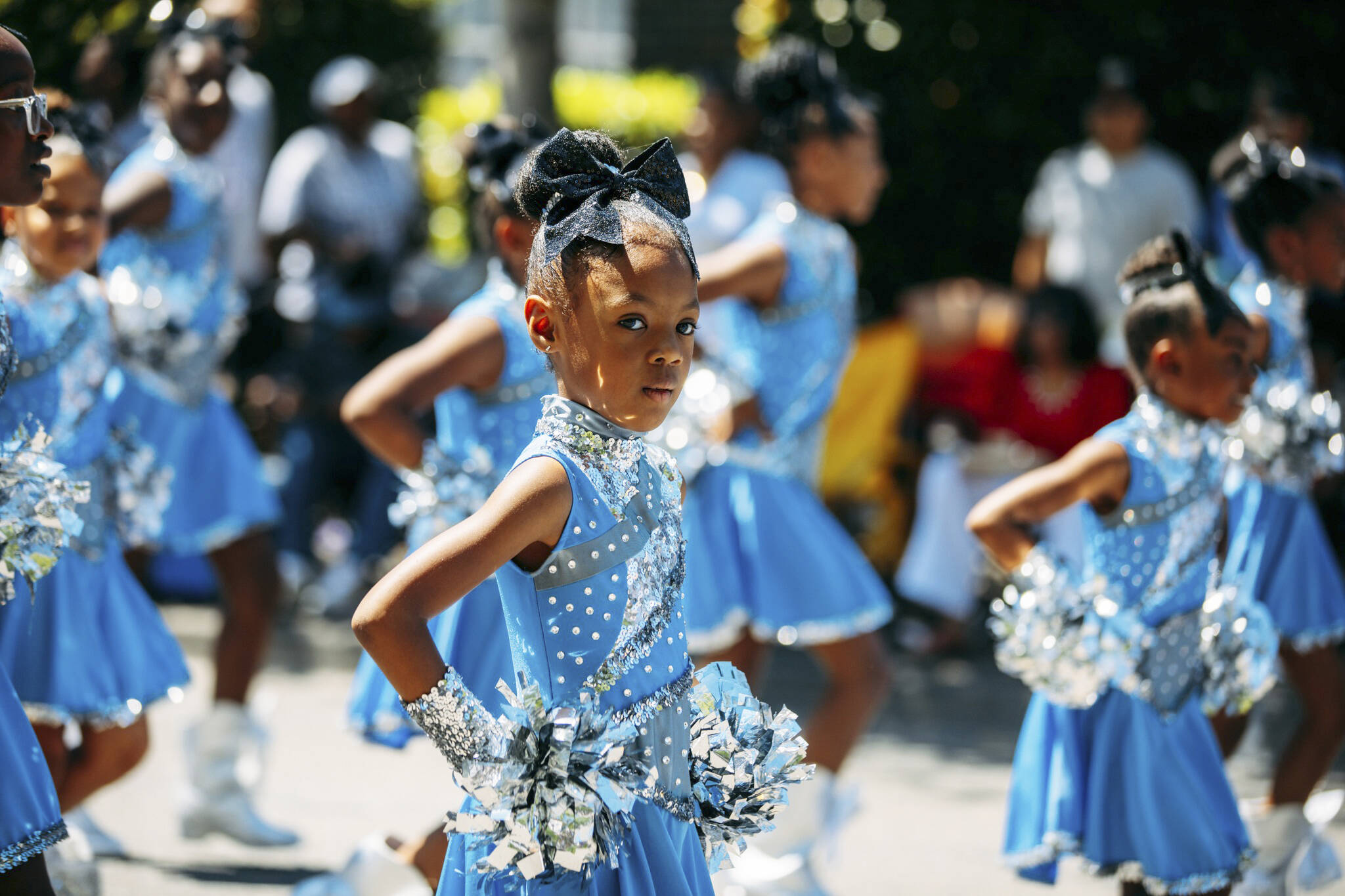 The Seattle-based Baby Dolls Drill Team performs Sunday, July 14 in the Kent Cornucopia Days Grand Parade. COURTESY PHOTO, City of Kent