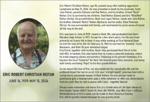 Eric Robert Christian Reitan | Obituary