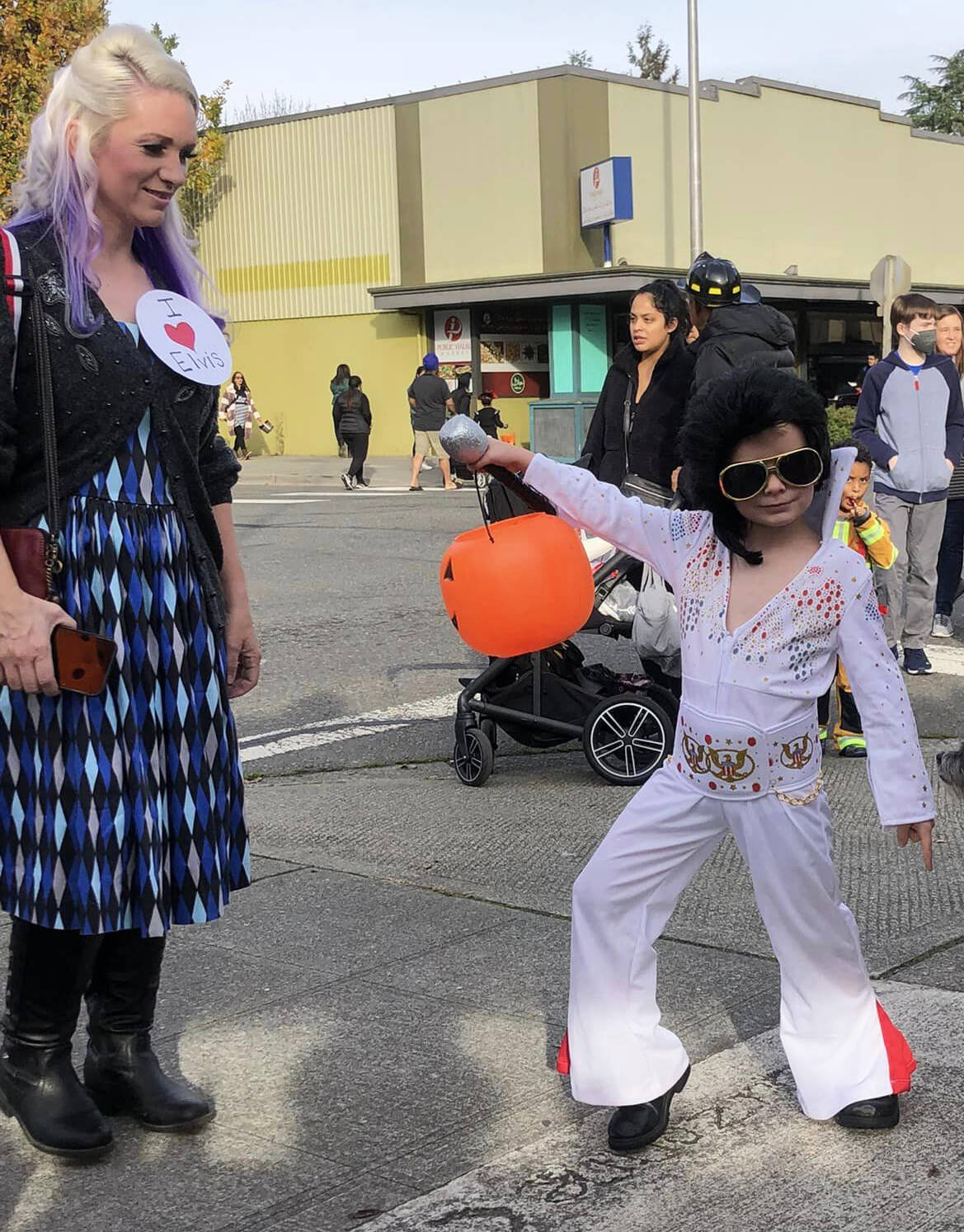 A little Elvis showed up at the 2022 Street of Treats in downtown Kent. This year’s event is from 2 to 5 p.m. Saturday, Oct. 26. COURTESY PHOTO, Kent Downtown Partnership