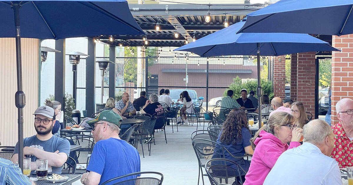 Delays to finish a remodeled patio area, which was closed all summer last year at Airways Bistro and Brewing in downtown Kent, helped lead to the planned closure of the business later this month. COURTESY PHOTO, Airways