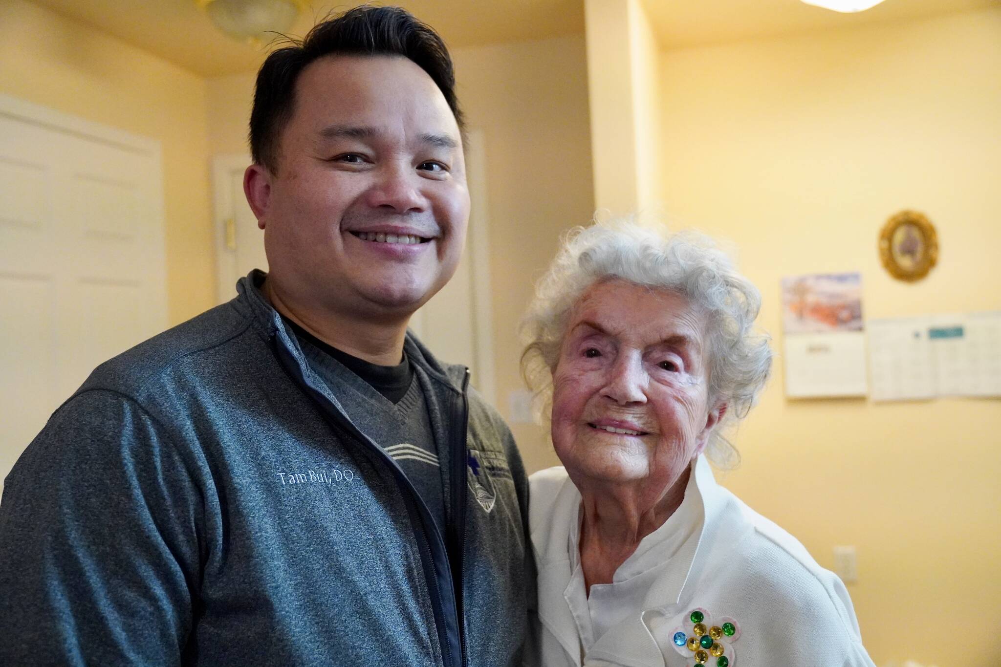 Tam Bui with Irene Graham. Photo by Joshua Solorzano/Sound Publishing