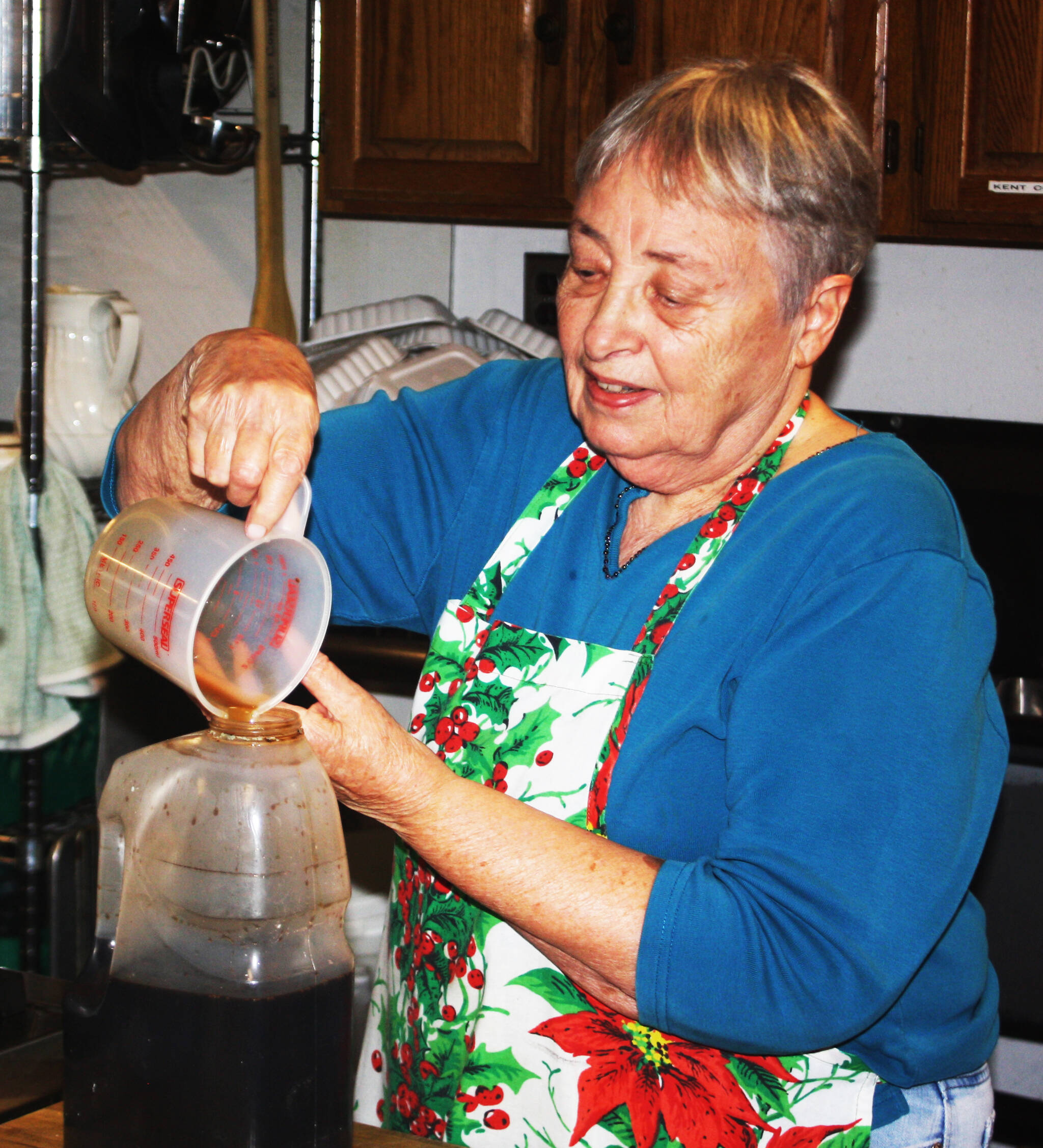 Nancy Turner is in her 40th year as cook for the Kent Community Monday Night Supper. STEVE HUNTER, Kent Reporter