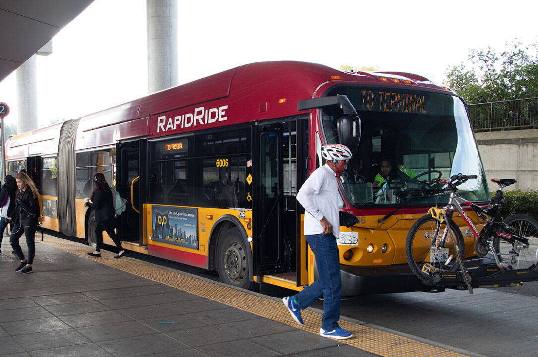 King County Metro plans to open a Rapid Ride line to serve Auburn, Kent and Renton in 2027. COURTESY PHOTO, King County Metro